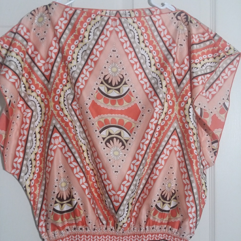 Pink and Coral Top